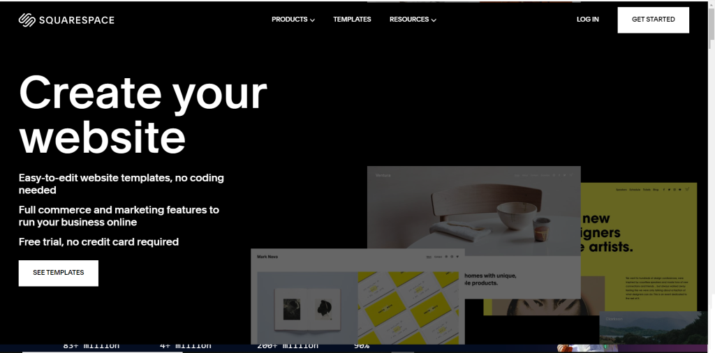 squarespace / best static websites