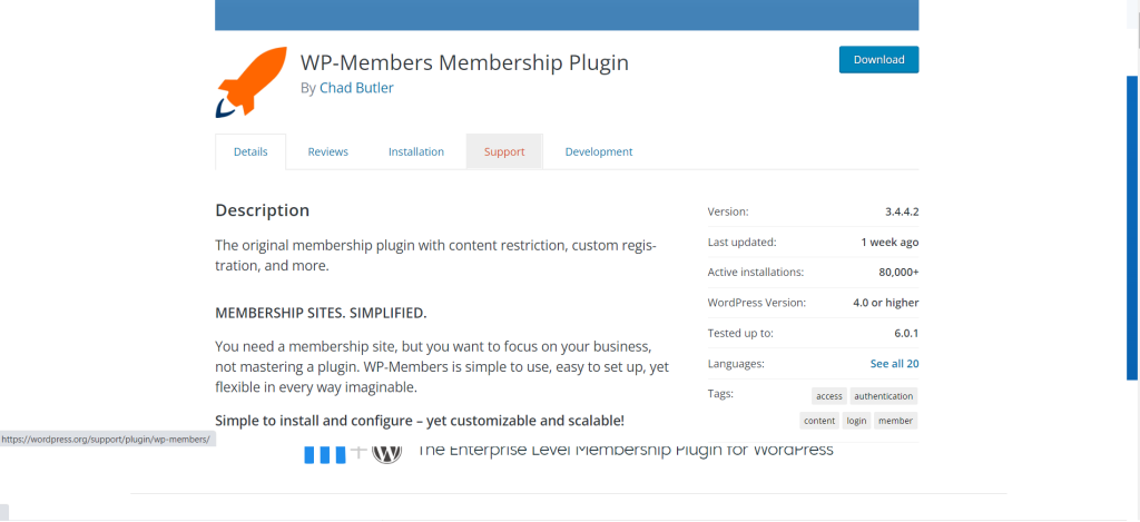 wp membership