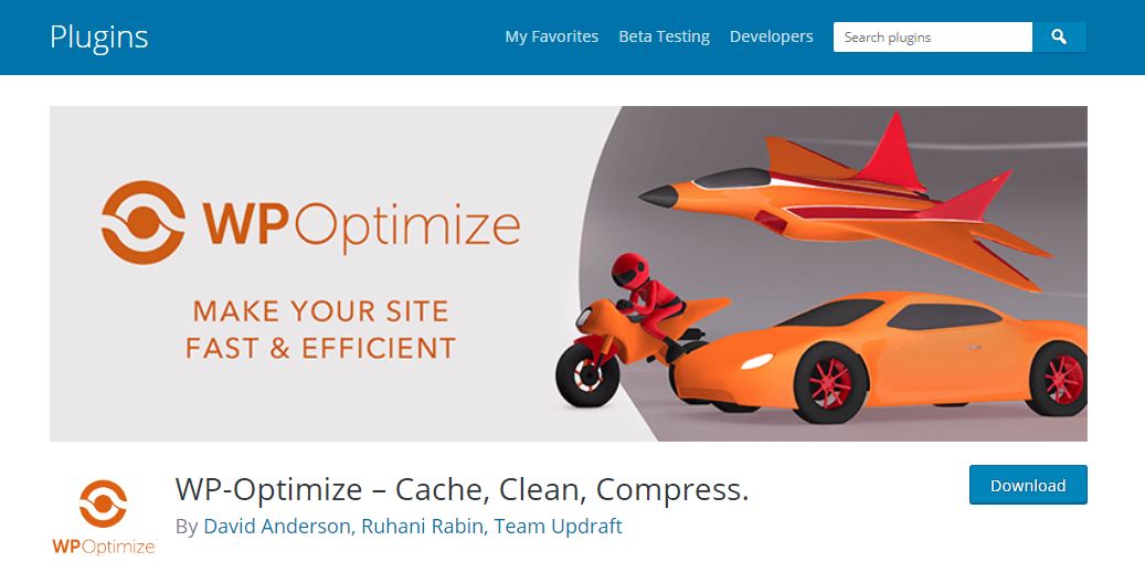 wp-optimize-clean-wordpress-cache-plugins